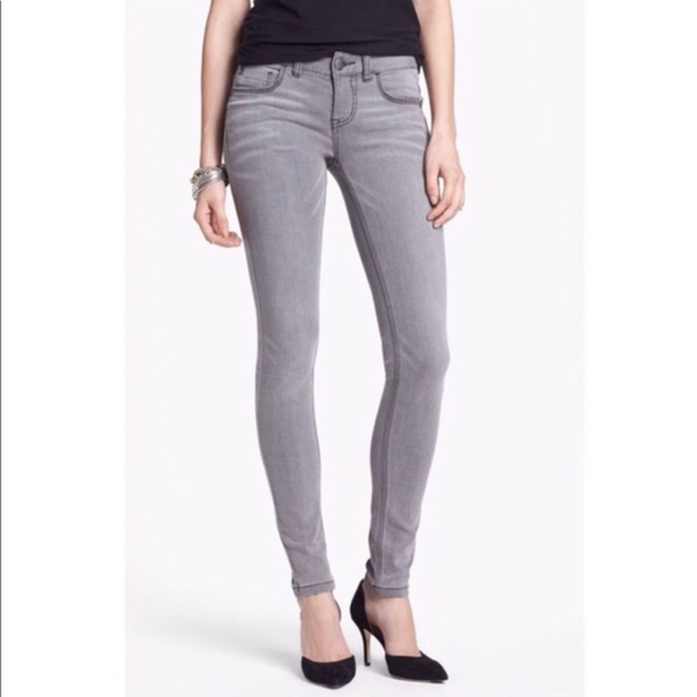 Free People light-washed Gray Jeans